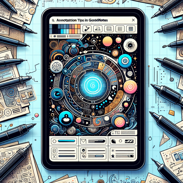 Annotation Tips in GoodNotes